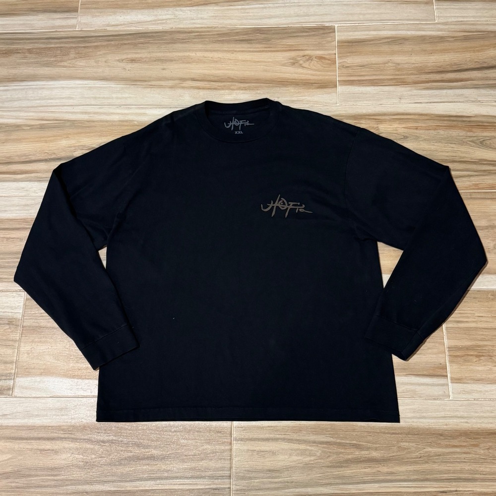 Travis Scott Utopia Long Sleeve Shirt Black XXL Graphic Tee LaFlame Enterprises